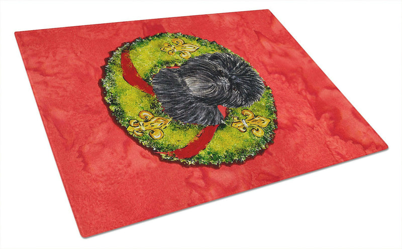 Affenpinscher Glass Cutting Board Large