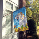 Borzoi Flag Canvas House Size