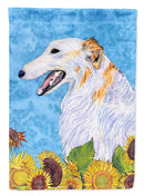 Borzoi Flag Canvas House Size