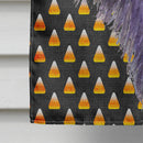 Skye Terrier Candy Corn Halloween Portrait House Flag 28x40 Porch Sleeve Pole Decorative Outside Yard Banner Artwork Wall Hanging, Polyester