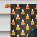 Japanese Chin Candy Corn Halloween Portrait House Flag 28x40 Porch Sleeve Pole Decorative Outside Yard Banner Artwork Wall Hanging, Polyester