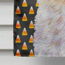 Maltese Candy Corn Halloween Portrait House Flag 28x40 Porch Sleeve Pole Decorative Outside Yard Banner Artwork Wall Hanging, Polyester