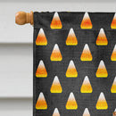 Jack Russell Terrier Candy Corn Halloween Portrait House Flag 28x40 Porch Sleeve Pole Decorative Outside Yard Banner Artwork Wall Hanging, Polyester