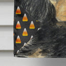 Gordon Setter Candy Corn Halloween Portrait House Flag 28x40 Porch Sleeve Pole Decorative Outside Yard Banner Artwork Wall Hanging, Polyester
