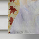 Chihuahua Fall Leaves Portrait House Flag 28x40 Porch Sleeve Pole Decorative Outside Yard Banner Artwork Wall Hanging, Polyester