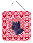 Skye Terrier  Aluminium Metal Wall or Door Hanging Prints