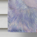 Siberian Husky Hearts Love and Valentine's Day Portrait Flag Canvas House Size