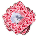 Siberian Husky  Coasters - Set of 4 Lightweight Foam, Absorbent Drink Coasters