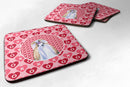 Shih Tzu  Coasters - Set of 4 Lightweight Foam, Absorbent Drink Coasters