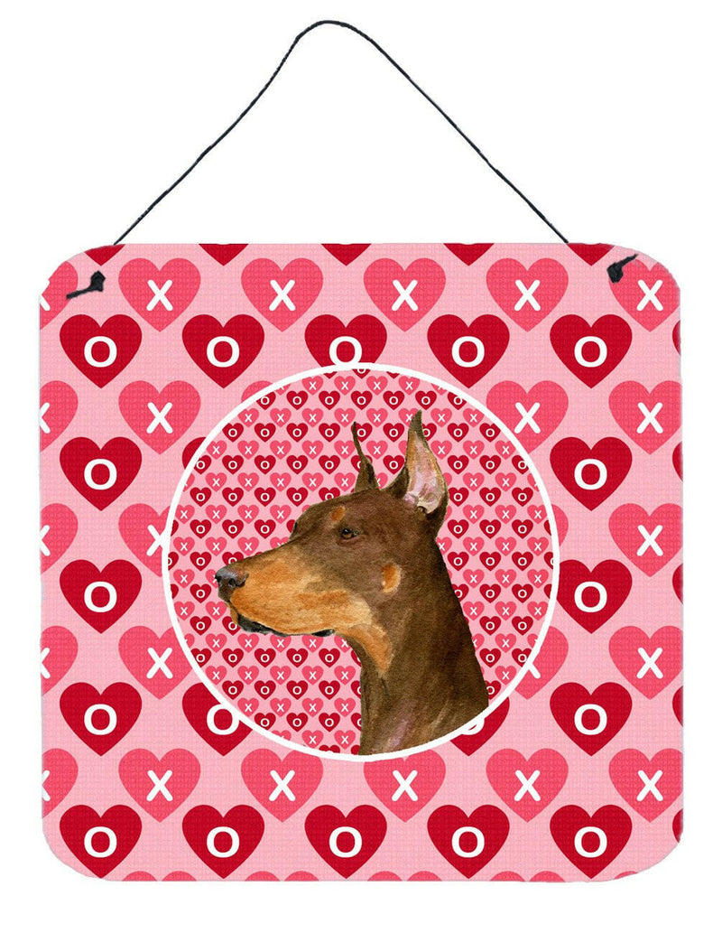 Doberman  Aluminium Metal Wall or Door Hanging Prints