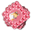 Collie Smooth  Coasters - Set of 4 Lightweight Foam, Absorbent Drink Coasters