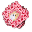 Chihuahua  Coasters - Set of 4 Lightweight Foam, Absorbent Drink Coasters