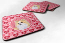 Chihuahua  Coasters - Set of 4 Lightweight Foam, Absorbent Drink Coasters