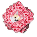 Chihuahua  Coasters - Set of 4 Lightweight Foam, Absorbent Drink Coasters