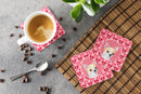 Chihuahua  Coasters - Set of 4 Lightweight Foam, Absorbent Drink Coasters
