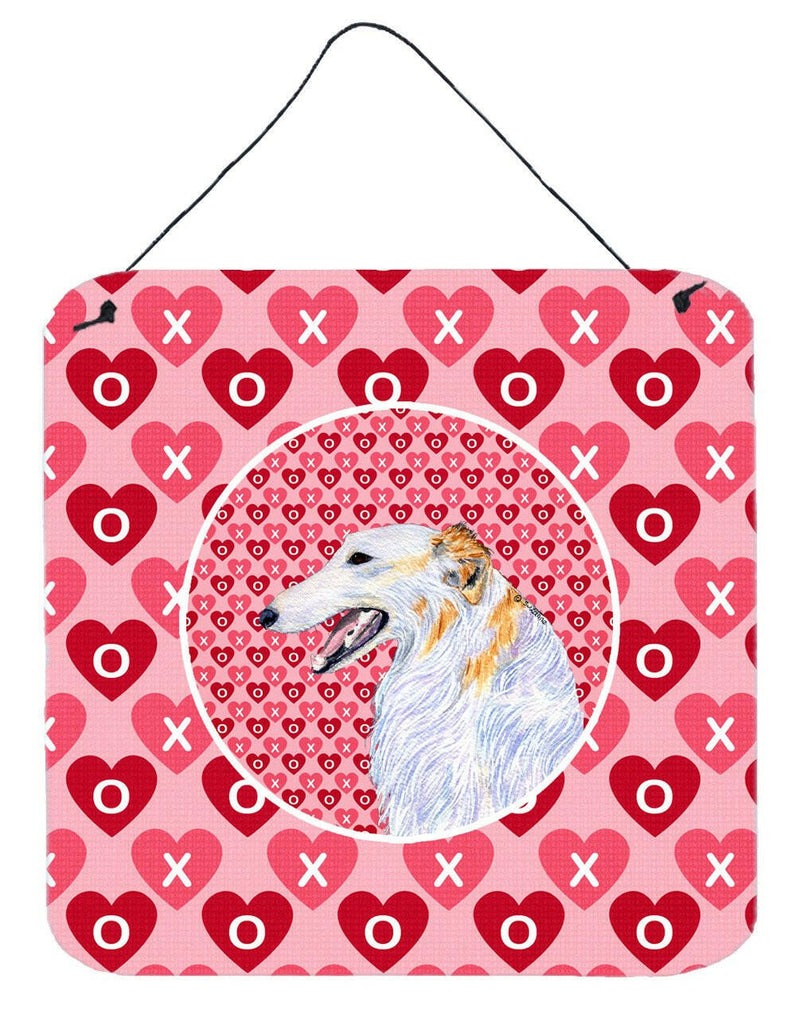 Borzoi  Aluminium Metal Wall or Door Hanging Prints