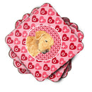 Golden Retriever  Coasters - Set of 4 Lightweight Foam, Absorbent Drink Coasters