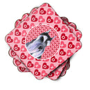 Schnauzer  Coasters - Set of 4 Lightweight Foam, Absorbent Drink Coasters