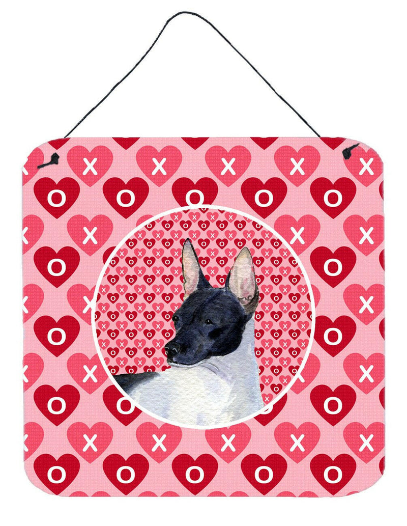 Rat Terrier  Aluminium Metal Wall or Door Hanging Prints