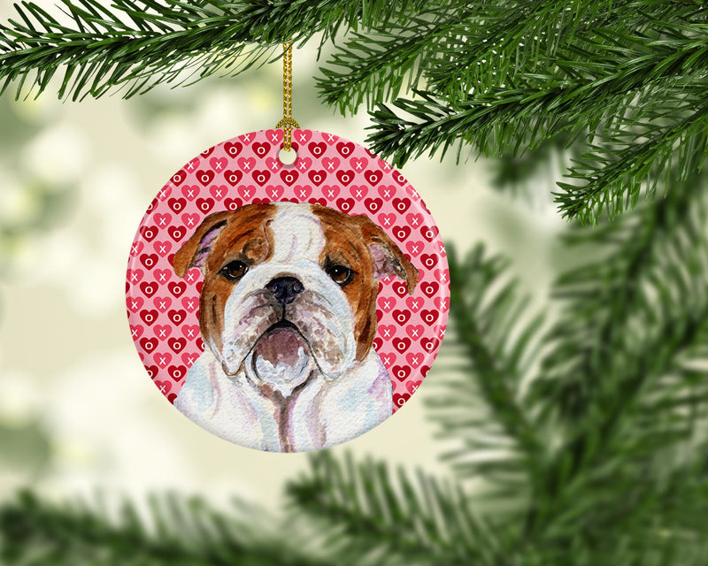 Bulldog English  Ceramic Ornament