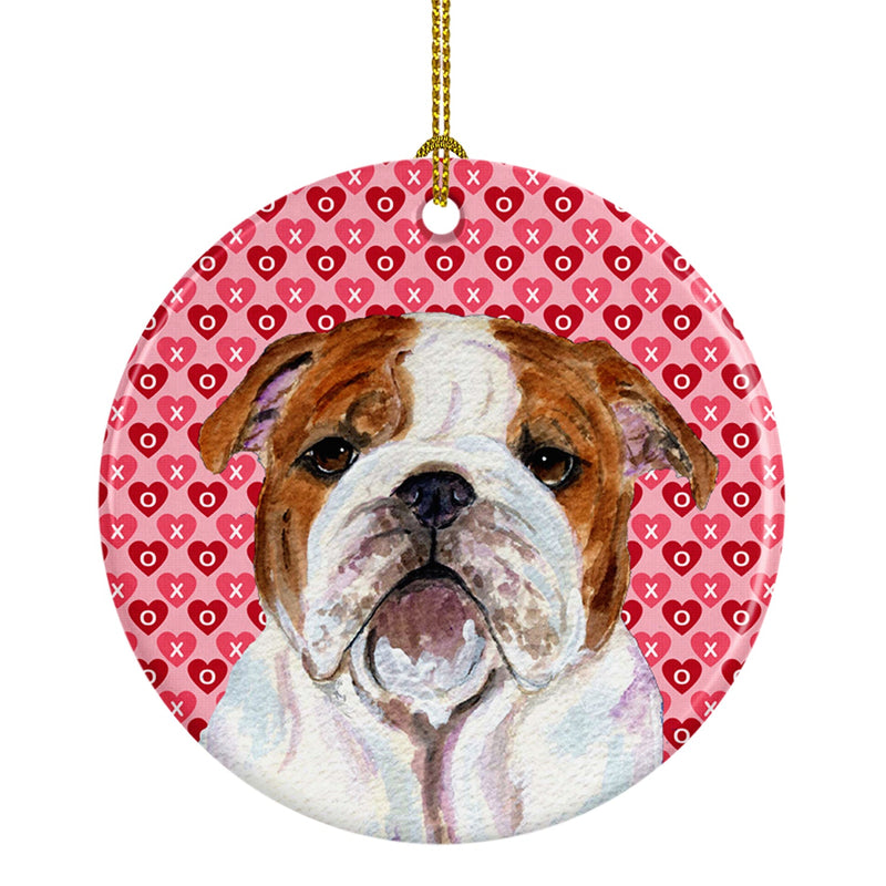 Bulldog English  Ceramic Ornament