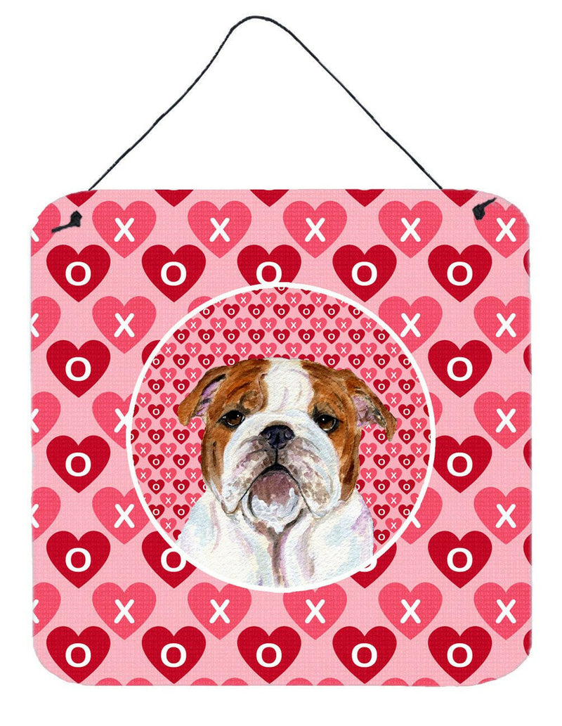 Bulldog English  Aluminium Metal Wall or Door Hanging Prints