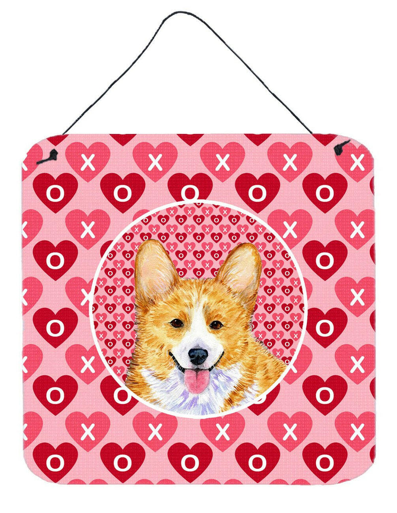 Corgi  Aluminium Metal Wall or Door Hanging Prints