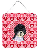 Portuguese Water Dog  Aluminium Metal Wall or Door Hanging Prints