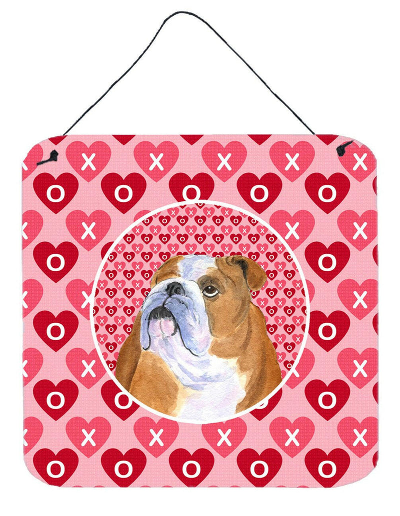 Bulldog English  Aluminium Metal Wall or Door Hanging Prints