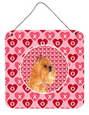 Brussels Griffon  Aluminium Metal Wall or Door Hanging Prints