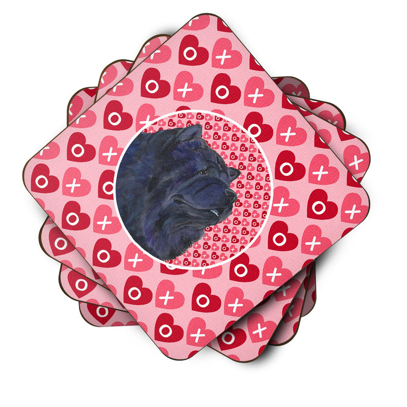 Chow Chow  Coasters - Set of 4 Lightweight Foam, Absorbent Drink Coasters