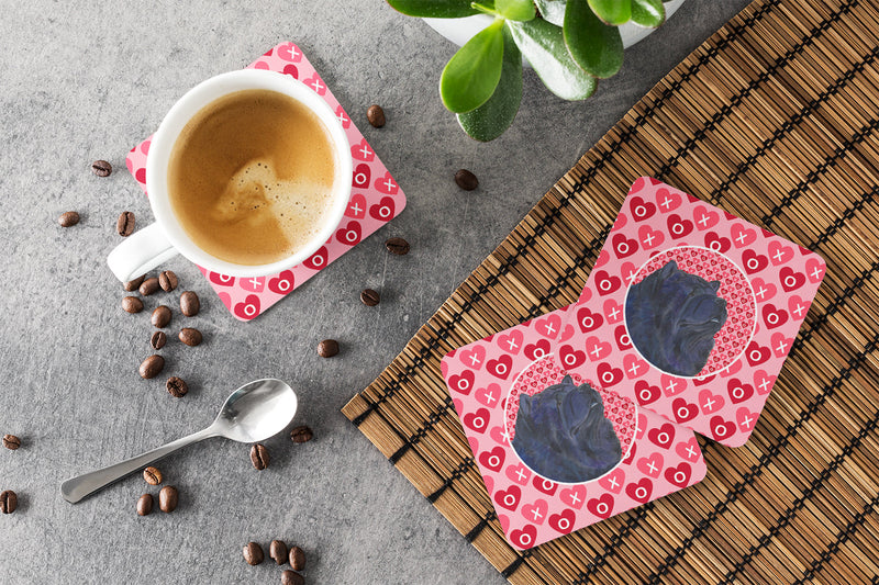 Chow Chow  Coasters - Set of 4 Lightweight Foam, Absorbent Drink Coasters