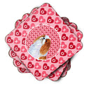 English Toy Spaniel  Coasters - Set of 4 Lightweight Foam, Absorbent Drink Coasters