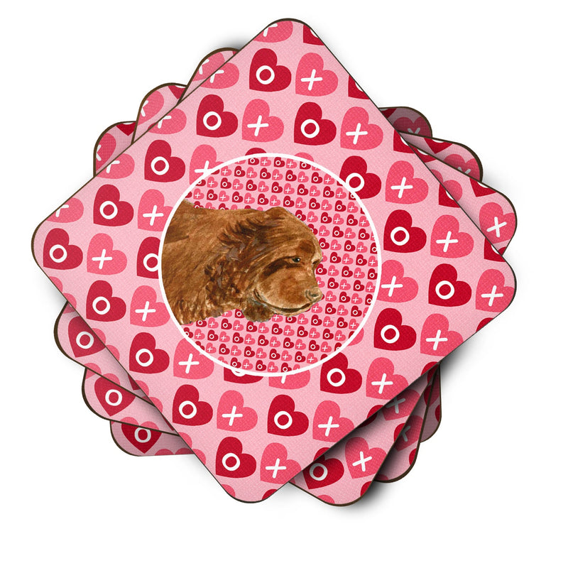 Sussex Spaniel  Coasters - Set of 4 Lightweight Foam, Absorbent Drink Coasters