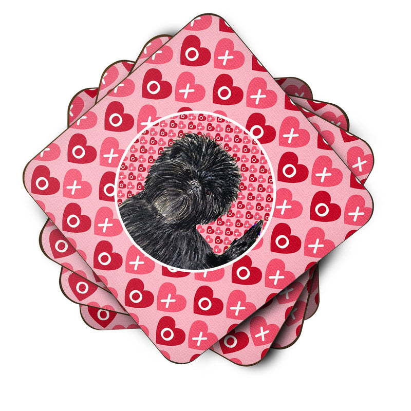 Affenpinscher  Coasters - Set of 4 Lightweight Foam, Absorbent Drink Coasters