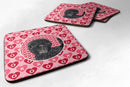 Affenpinscher  Coasters - Set of 4 Lightweight Foam, Absorbent Drink Coasters