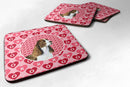 Springer Spaniel  Coasters - Set of 4 Lightweight Foam, Absorbent Drink Coasters