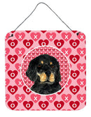 Gordon Setter  Aluminium Metal Wall or Door Hanging Prints