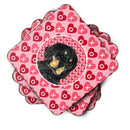 Gordon Setter  Coasters - Set of 4 Lightweight Foam, Absorbent Drink Coasters