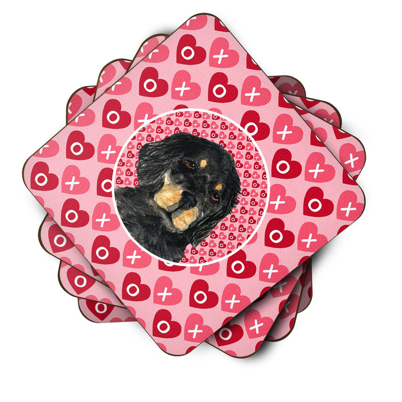 Gordon Setter  Coasters - Set of 4 Lightweight Foam, Absorbent Drink Coasters