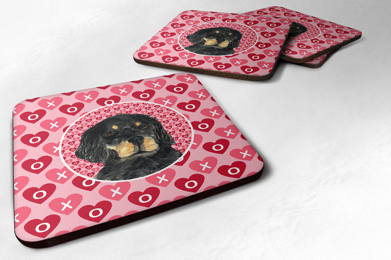 Gordon Setter  Coasters - Set of 4 Lightweight Foam, Absorbent Drink Coasters