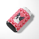 Boston Terrier  Can or Bottle Beverage Insulator Hugger