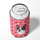Boston Terrier  Can or Bottle Beverage Insulator Hugger