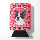 Boston Terrier  Can or Bottle Beverage Insulator Hugger