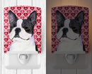 Boston Terrier Hearts Love Valentine's Day Ceramic Night Light SS4516CNL