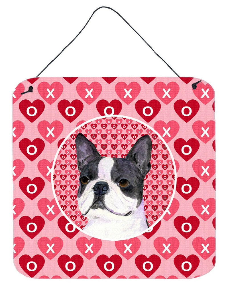 Boston Terrier  Aluminium Metal Wall or Door Hanging Prints