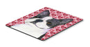 Boston Terrier Hearts Love and Valentine's Day Mouse Pad, Hot Pad or Trivet