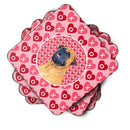 Mastiff  Coasters - Set of 4 Lightweight Foam, Absorbent Drink Coasters