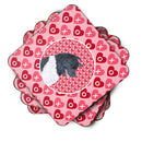 Akita  Coasters - Set of 4 Lightweight Foam, Absorbent Drink Coasters