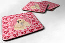 Cocker Spaniel  Coasters - Set of 4 Lightweight Foam, Absorbent Drink Coasters